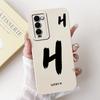 Для Tecno Camon 18 CH6 CH6n 18P CH7 Чехол Techno Camon 18T Чехол Простой Модный Дизайн с Узором из Букв Силиконовый Ударопрочный Бампер