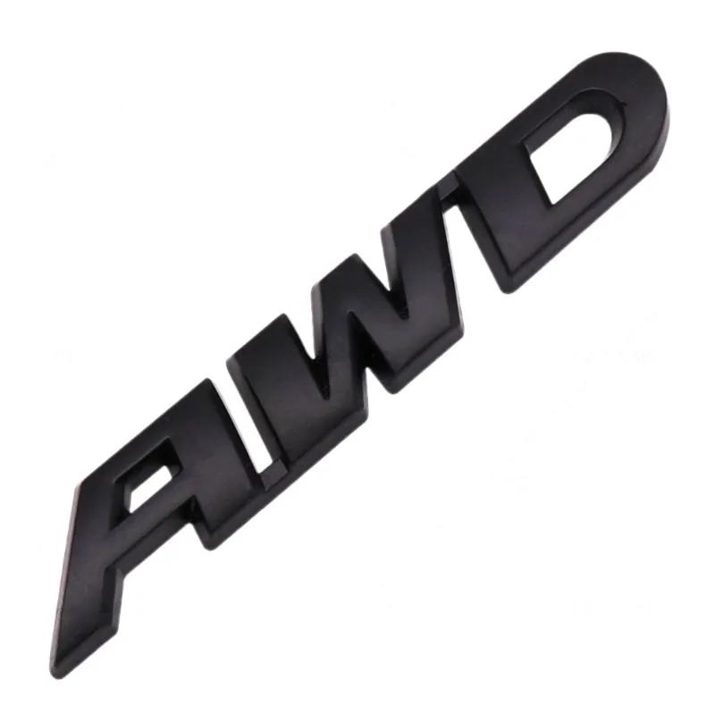 3D Металлический Логотип-Эмблема AWD Наклейка на Крыло Багажник Аксессуары Для Honda Civic CRV Subaru Mazda Toyota RAV4 Kia