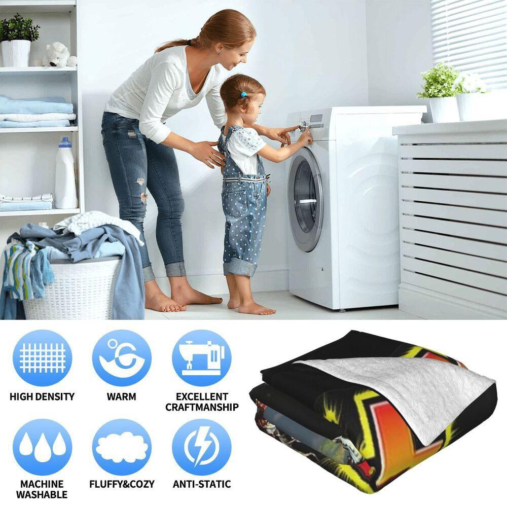 Одеяло из фильма ужасов, супермягкое фланелевое одеяло, легкое и удобное для дивана, дивана, забавное рождественское одеяло