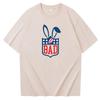 2026 Bad Bunny Super Bowl Печатная футболка 100% хлопок Летняя мужская и женская одежда Модная повседневная оверсайз футболка Подарок для фаната