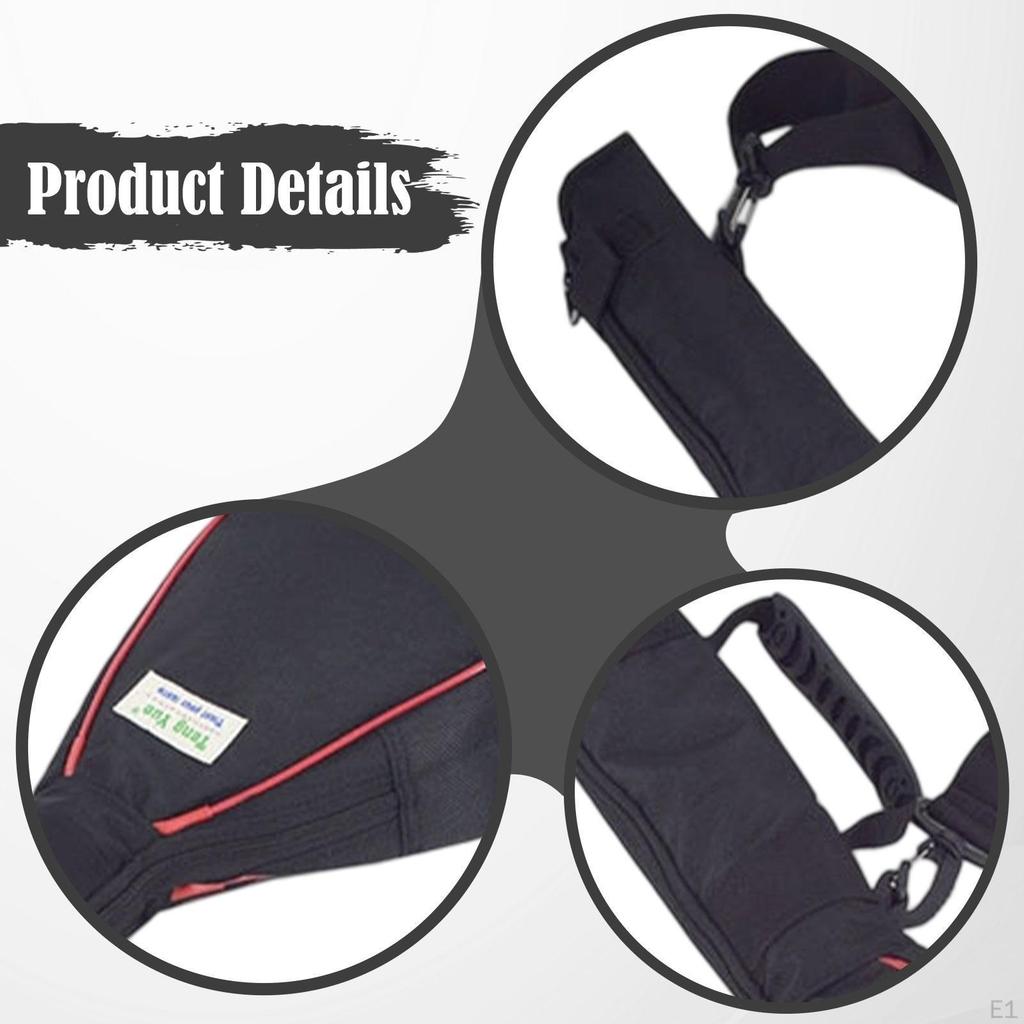 Golf Club Carry Bag Storage Equipment Zipper Gift Adults Organizer Carrying Adjustable Shoulder