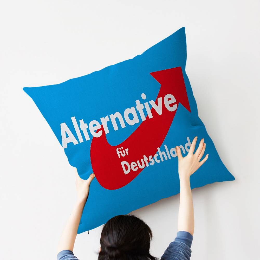 AFD Альтернативный Флаг Германии Подушка Аниме Подушка Подушка для изголовья дивана Чехол для подушки Чехол для подушки 45x45 см Мода