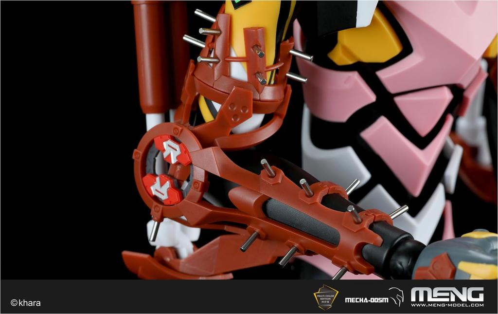 GSI Creos Evangelion Unit-08 Humanoid Artificial Human Plastic Model Kit Multicolor Pre-Colored