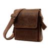 NICE SELECTION Genuine Leather Shoulder Crossbody Messenger for and More Men's Bag, Bag, Bag, Commuting, School, (Regular, Brown)