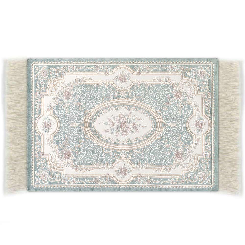 1/12 Dollhouse Carpet Multicolor Miniature Weaving Rug Gift Floral Pattern Cup Mat