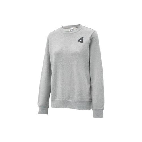 Nike Женская серая спортивная и повседневная толстовка для бега