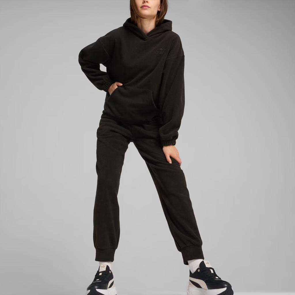 Puma Ess Elevated FW24 Повседневное Удобное Модное Худи Женские толстовки Черный 681529-01