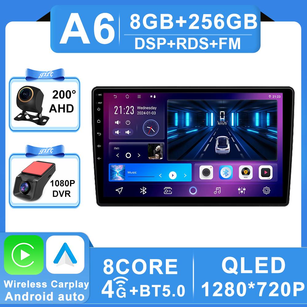 Android 16 Carplay Видео для Citroen C5 X7 III Автомагнитола GPS Навигация Стерео 4G Wifi Монитор автомобиля DVD Bluetooth Нет 2DIN DSP 2k