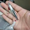 Электролитически покрытая железная пластина-приманка с зеркальной поверхностью для морской рыбалки - Идеально подходит для скумбрии, мандаринки и окуня.