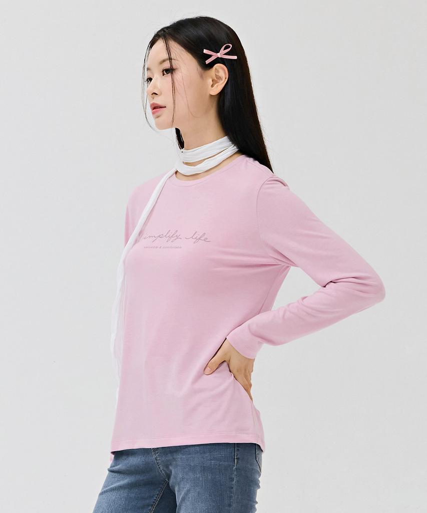 CHASECULT Women'S Lettering Basic T-Shirt-Dezg5151B0T