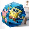 1pc SpongeBob SquarePants Patrick Star Squidward Automatic Opening and Closing Umbrella - Small Umbrella Suitable for Various Occasions Z094
