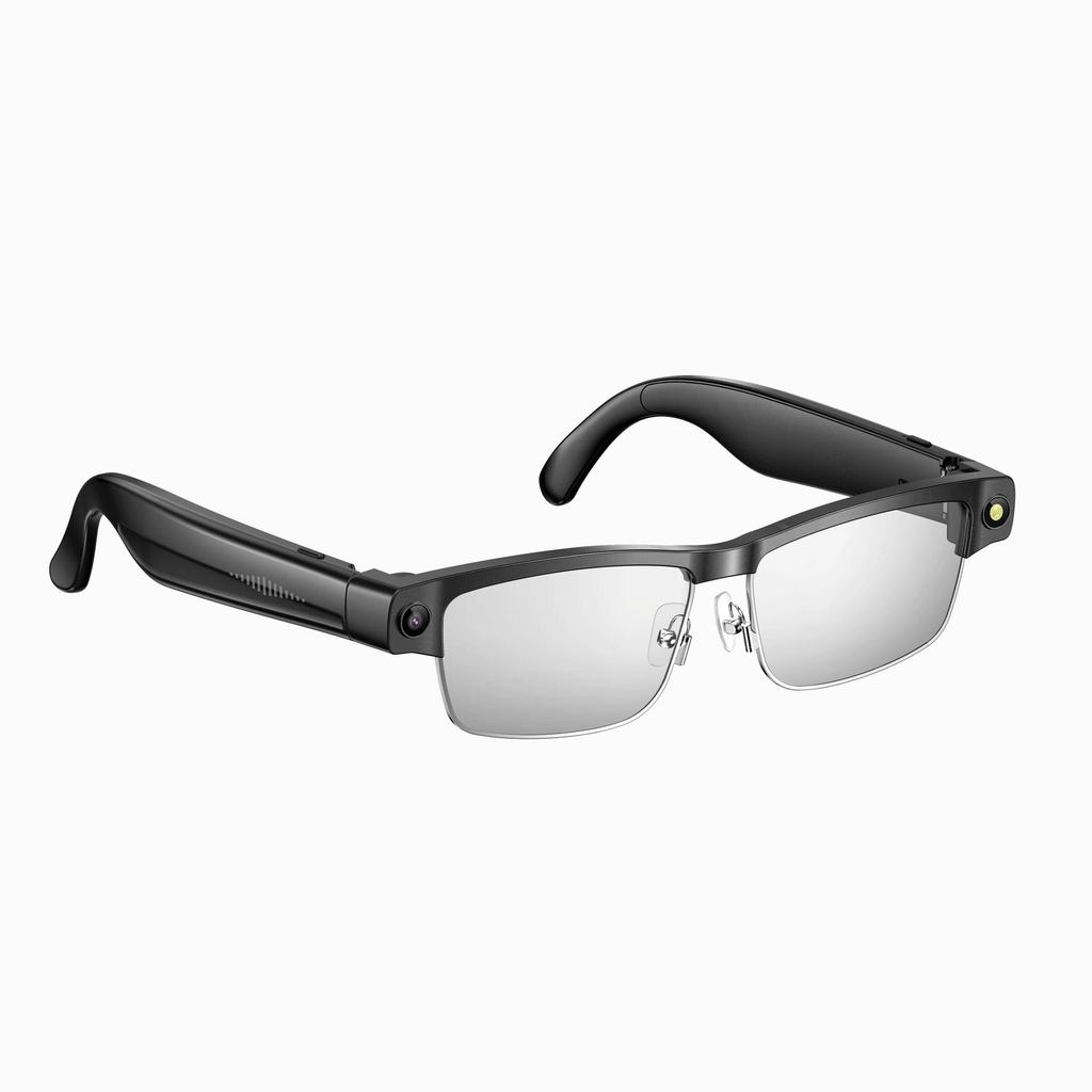 AI Smart Glasses: 8MP HD Camera, Bluetooth, Dual Microphone, Noise-Cancelling, Anti-Blue Light, Translation Feature
