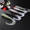 15CM/6G Long Tail Soft Fishing Lure Luminous Soft Bait Jig Head Soft Lure Fishing Tackle