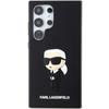 Karl Lagerfeld 3D Rubber Ikonik Case For Samsung Galaxy S24 Ultra - Black