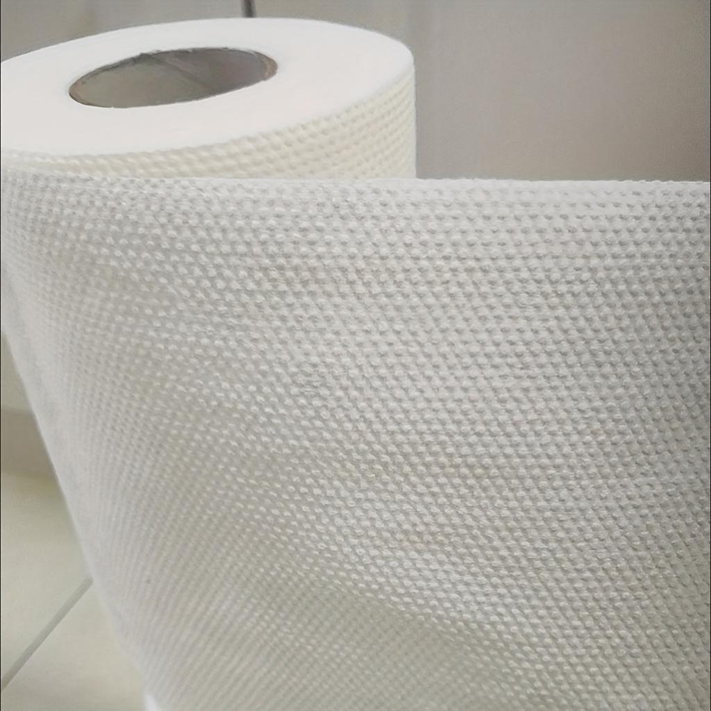 Высококачественный рулон из 500 штук многоразовых чистящих салфеток, одноразовые кухонные салфетки, многоцелевые нечистящие влажные салфетки, моющиеся и могут быть использованы