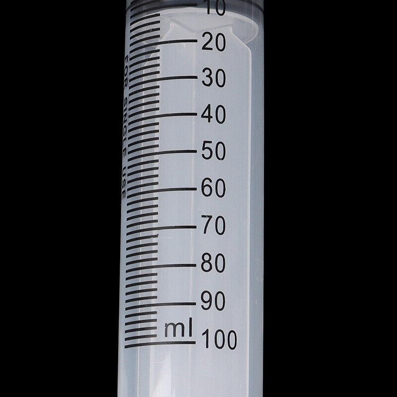 100 мл шприц с трубкой шприц для извлечения масла промышленный дозирующий шприц для инъекций