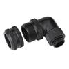 90 Degrees PC Water Cooling Fitting 14MM Brass Fitting Tube Connector  Hard Tube Installation
