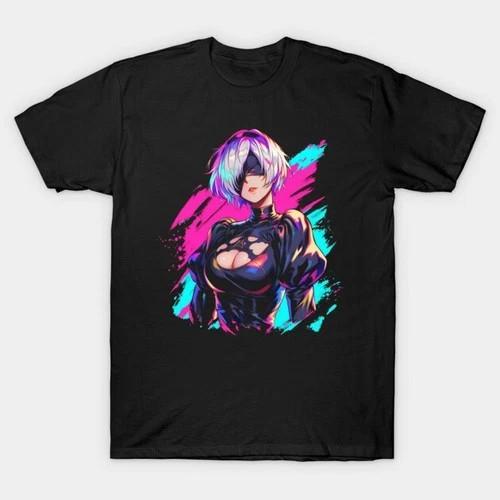 Anime Nier Automata Waifu T Shirt Size S 4XL Gift For Friends