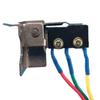 With Bracket Micro Switch With Bracket Black Gas Water Heater Switch Water Valve Switch  For Boiler