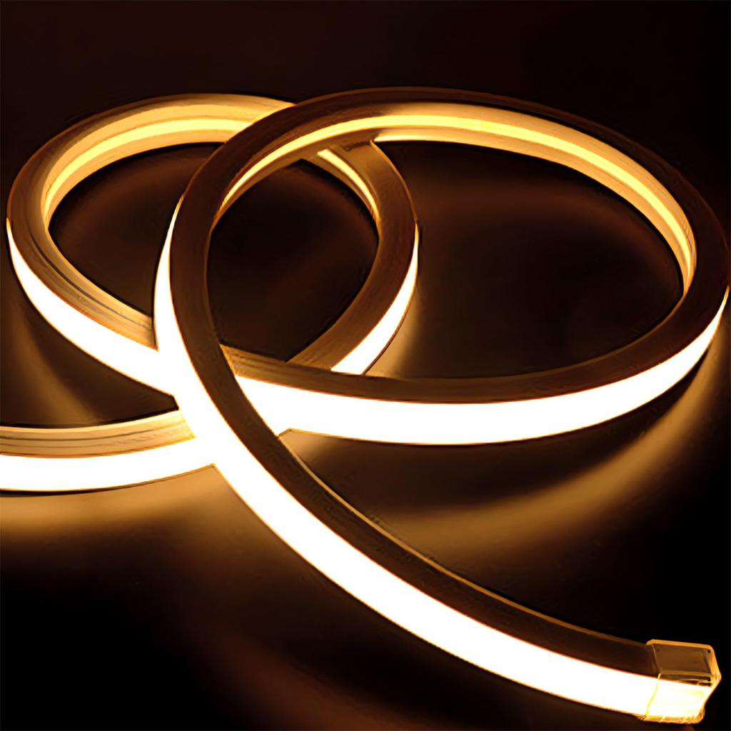 2024 Newly Developed 100V LED Strip Light. 10cm Cuttable Silicone LED Strip Light, Odorless, Wardrobe Lighting, No Wiring Required, IP65 Waterproof,