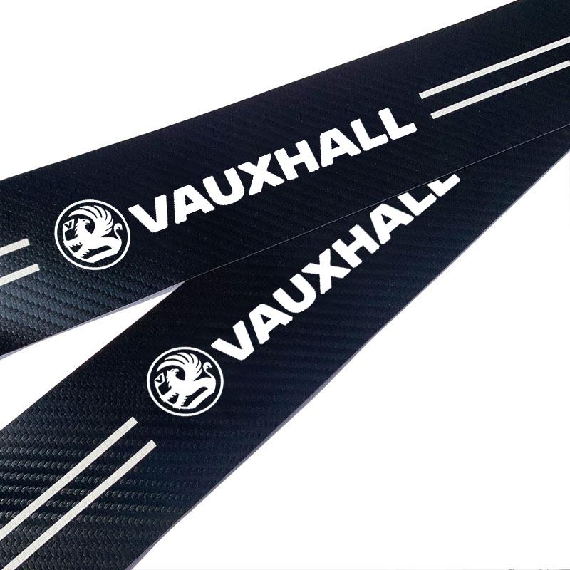 Car Sill pedal Rear Bumper Protection Stickers For Vauxhall Opel Corsa D Astra G GTC J H Vectra Zafira Meriva Junior Accessories