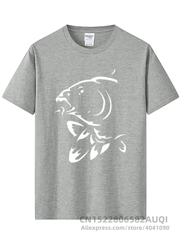 Летний топ с круглым вырезом и 3D-принтом рыбы, модная повседневная мужская футболка с коротким рукавом