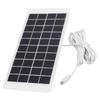 Профессиональная солнечная панель высокой эффективности, зарядное устройство для солнечной батареи для зарядки телефона, дверного звонка, камеры наблюдения 4.5 Вт 5 В