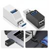3 Ports USB HUB Adapter Extender for PC Laptop Mobile Phone Usb Splitter 3-Way Charger Disk Dock for Mouse ZPG