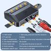 1 Комплект 3,5 мм Aux USB Беспроводной Адаптер NFC Bluetooth Аудио Приемник с Поддержкой Микрофона Воспроизведение с USB-Накопителя/TF-Карты для Автомобильного Комплекта Динамика