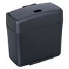 SEIWA Car Trash Slim Dustbin with W654 Can, Weight, Black,