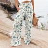 Women's Casual Pants Loose Soft Solid Color  Wide Leg Long Pants High Waist Straight Leg Pants