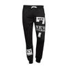 Men's Fashion Number Letter Printed Pants Casual Pants Sports Pants