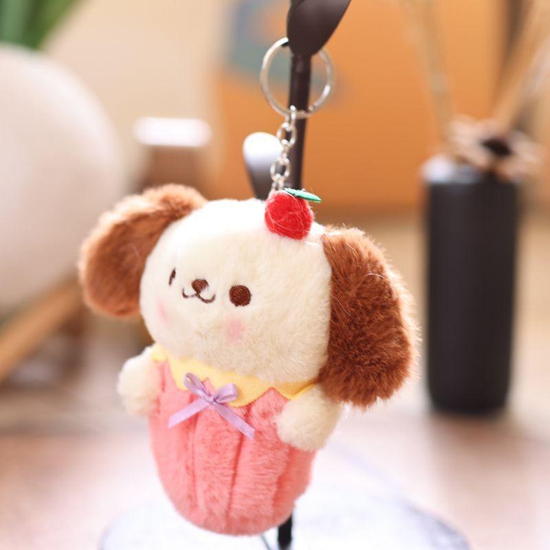 Bunny Cartoon Fruit Plush Animal Pendant Doll For Kids Gift And Decoration Bag