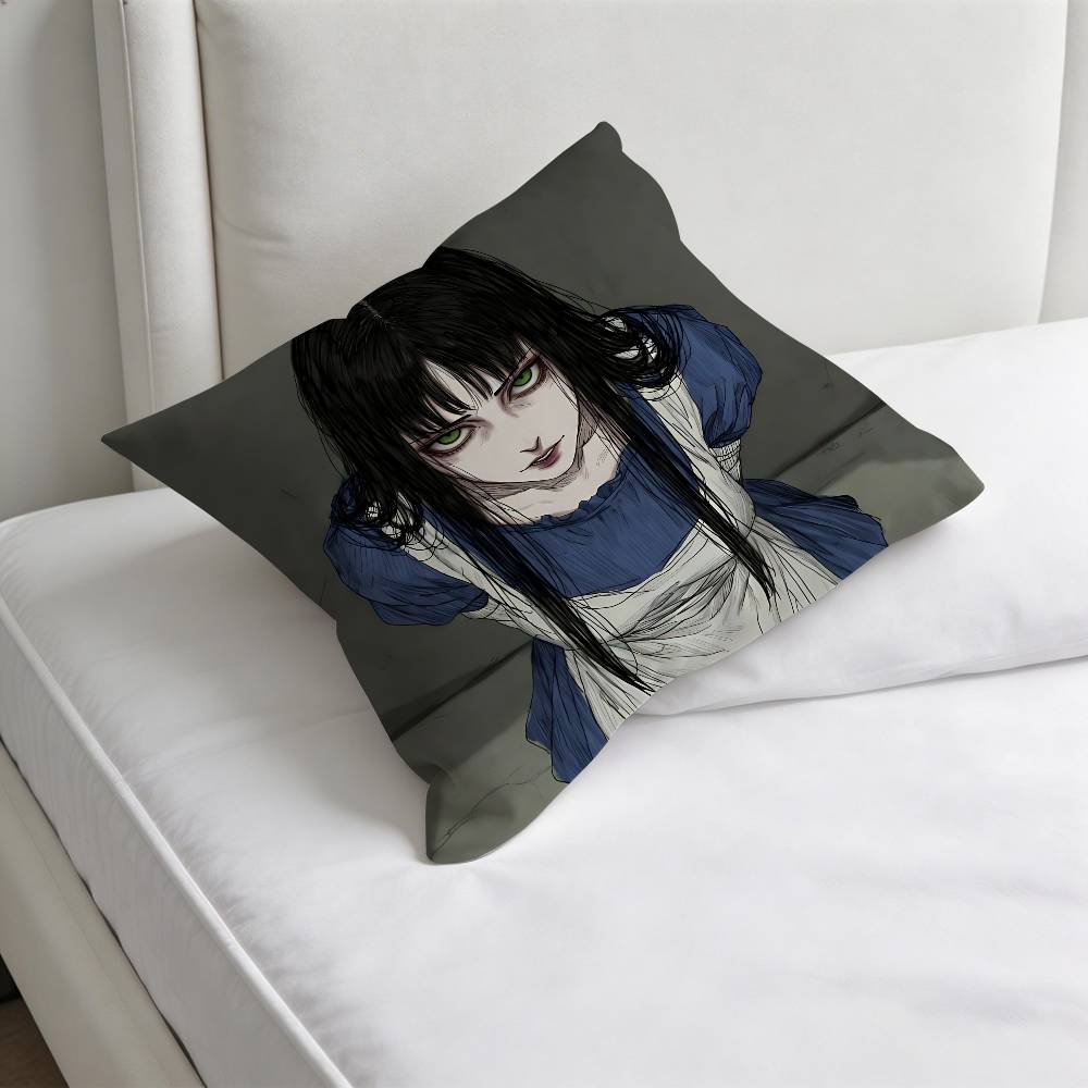 Cool Alice Madness RReturns Decorative Square Pillow Cover Soft Comfortable Pillow Case Sofa Bed Home Decoration