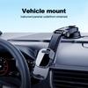 Stable Car Dashboard Phone Holder Suction Cup Windshield Cellphone Bracket 360 Degree Adjustable GPS Navigation Stand Support