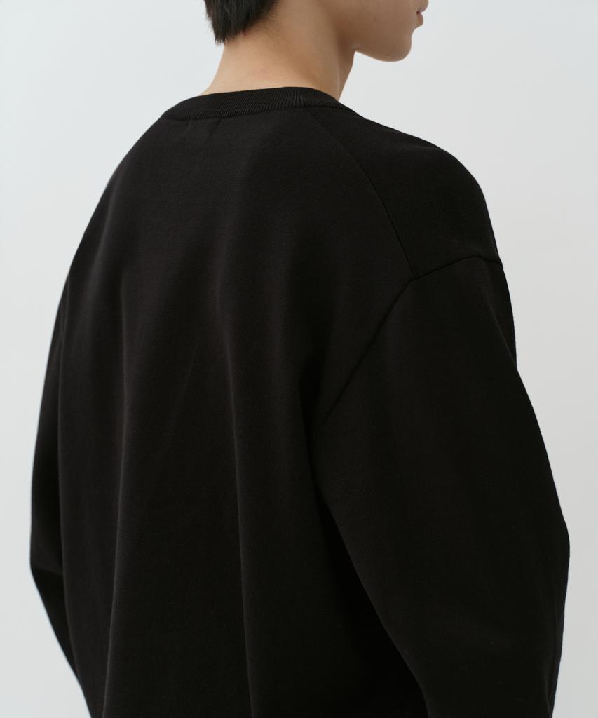 MUSINSA STANDARD Washable Supima Cotton V-Neck Knit [Black]