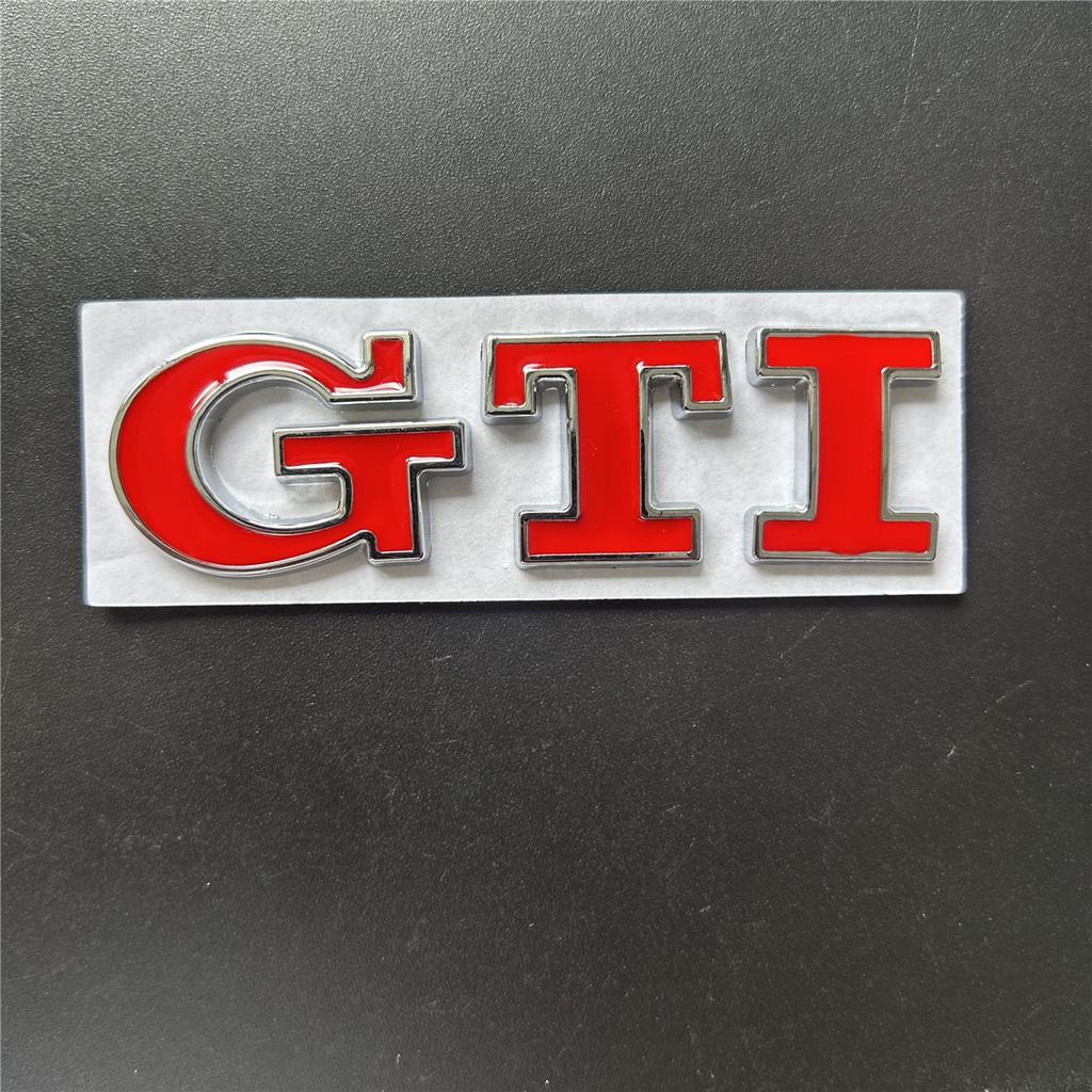 AABLG1 Metal Car Rear Trunk Emblem Stickers Decals for Volkswagen VW GTI Golf 5 6 7 8 Passat Jetta Polo Touareg Touran Bora Tiguan