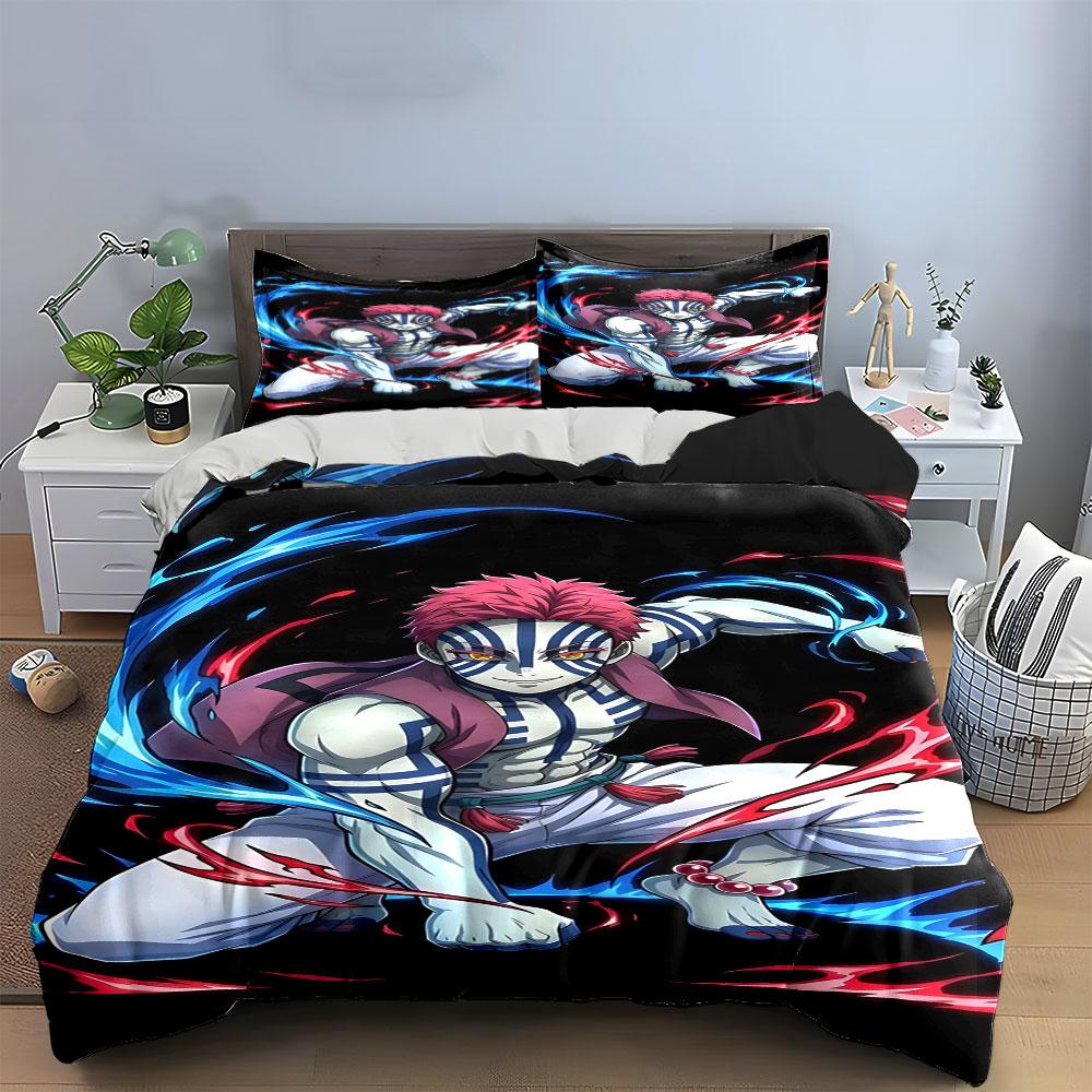Striped humanoid with aura. Bedding sets Duvet cover sets Duvet covers Pillowcases(1*Duvet Cover 2*Pillowcases without duvet insert)