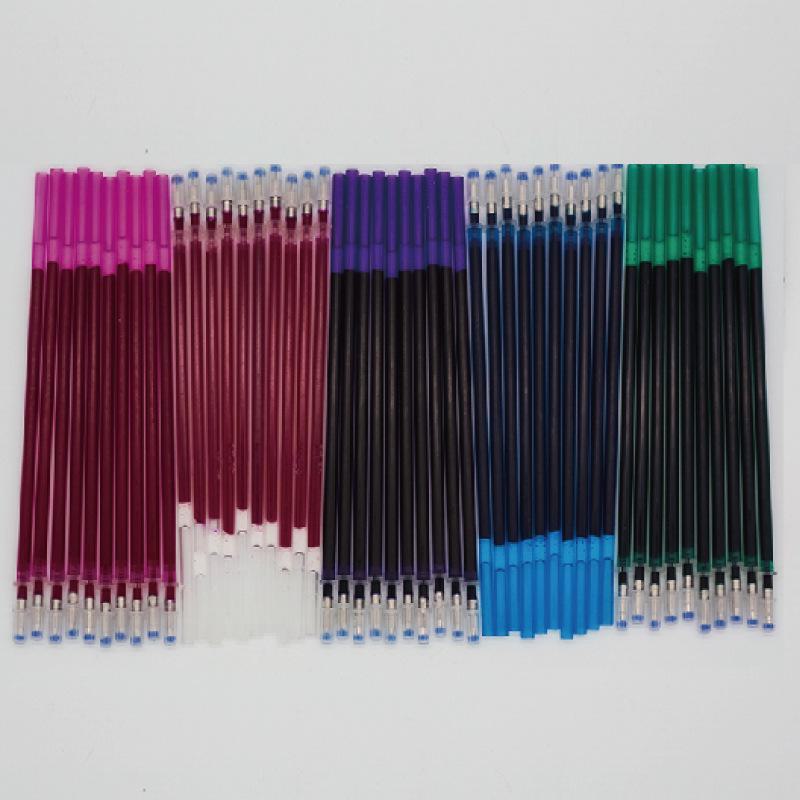 Набор водорастворимых ручек для вышивки крестом, 5 цветов, наконечник 0,7 мм для рисования точек и сетки.