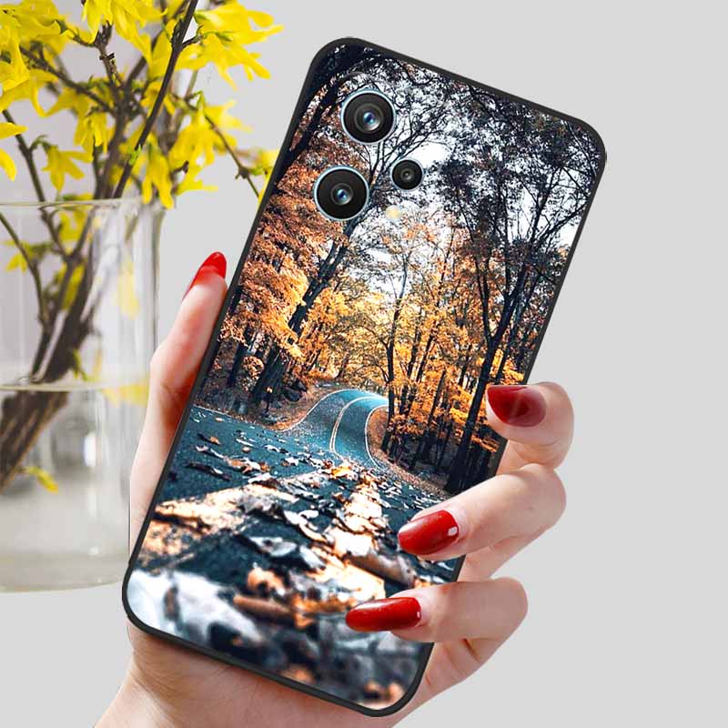 Lovely Beautiful Phone Cases For Realme 9 5G Case Silicone TPU Soft Bumper for Realme 9 Pro+ Plus 5G Realme9 9Pro Protect Capa