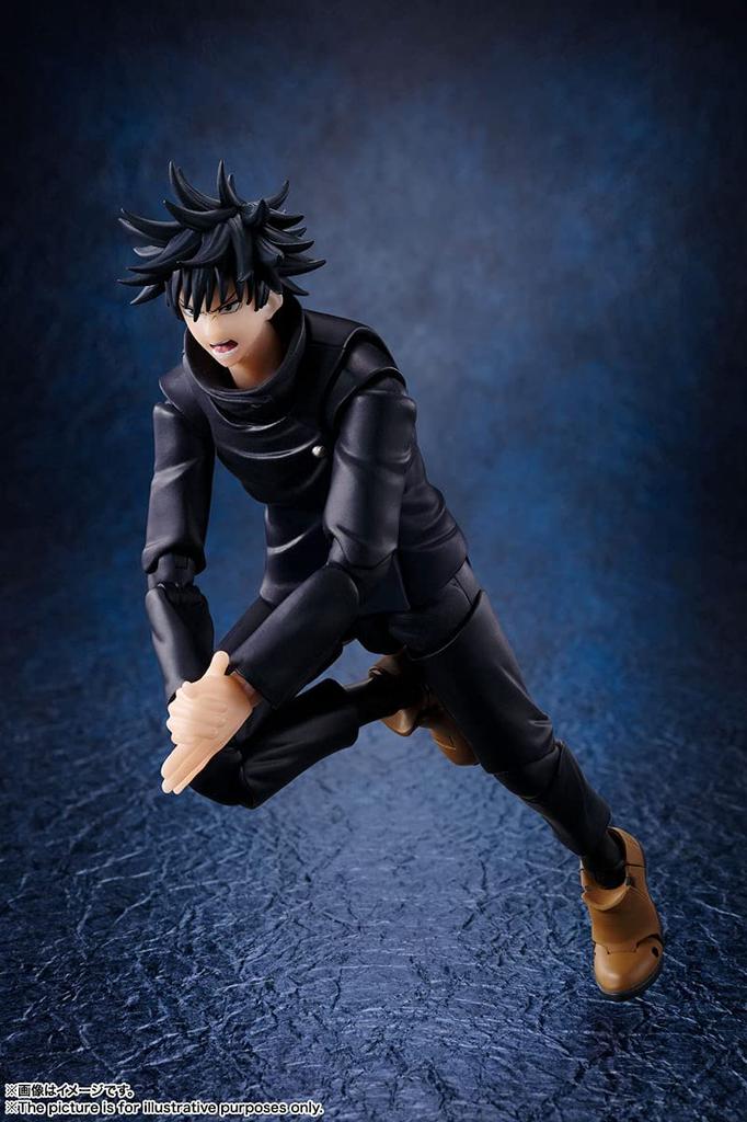 TAMASHII NATIONS Jujutsu Kaisen Megumi Fushiguro примерно 150 мм окрашенная подвижная фигурка BAS61876 SHFiguarts PVC&ABS