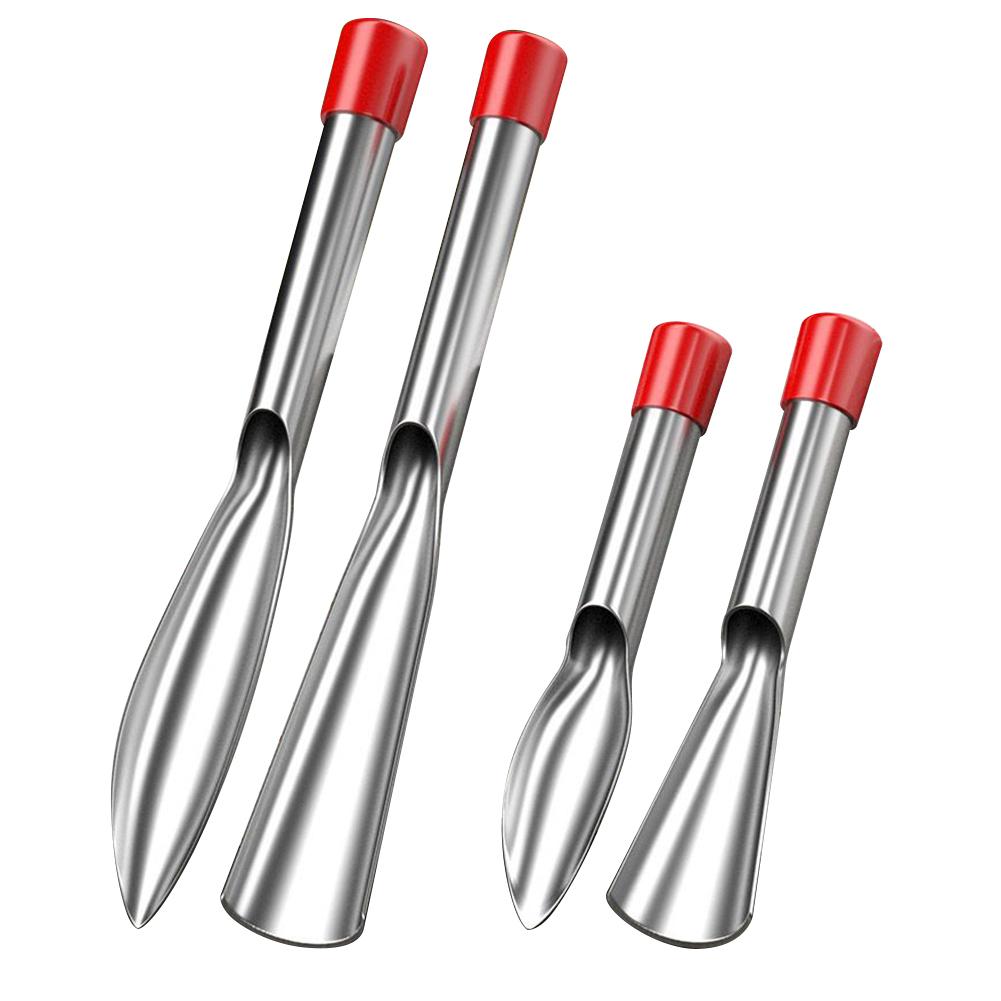 Набор садовых инструментов 2 шт. Лопатка для копания диких овощей, инструмент для прополки, для копания почвы, из нержавеющей стали, для посадки цветов, рассады, овощей