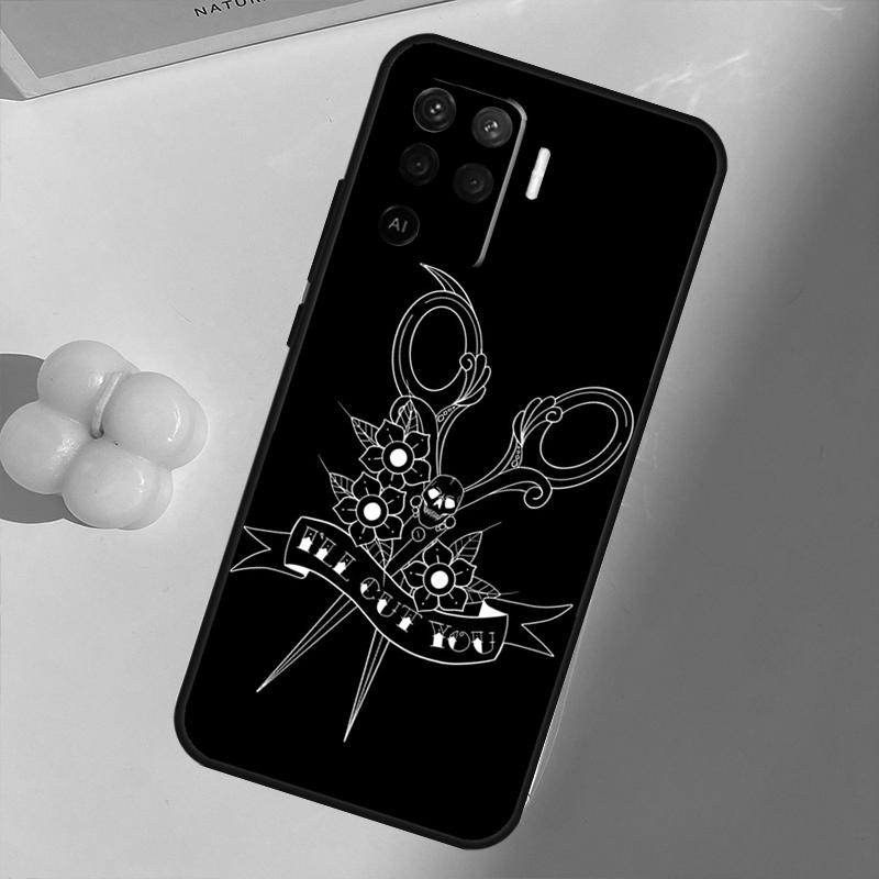 Чехол для парикмахера-стилиста для OPPO A15 A74 A54 A94 A52 A72 A31 A53 A53S A5 A9 2020 A3S A5S A83 A91 A93