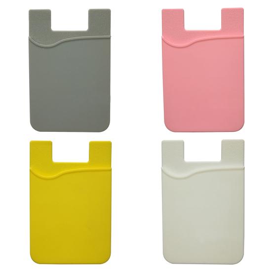 Умный силиконовый кошелек для мобильного телефона, держатель для кредитных карт и наличных денег