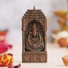 Gold Handcrafted Lord Khatu Shyam Baba Ji Idol with Temple - Auspicious Religious God Idol for Home, Office, Temple - Ideal Gift for Devotees New