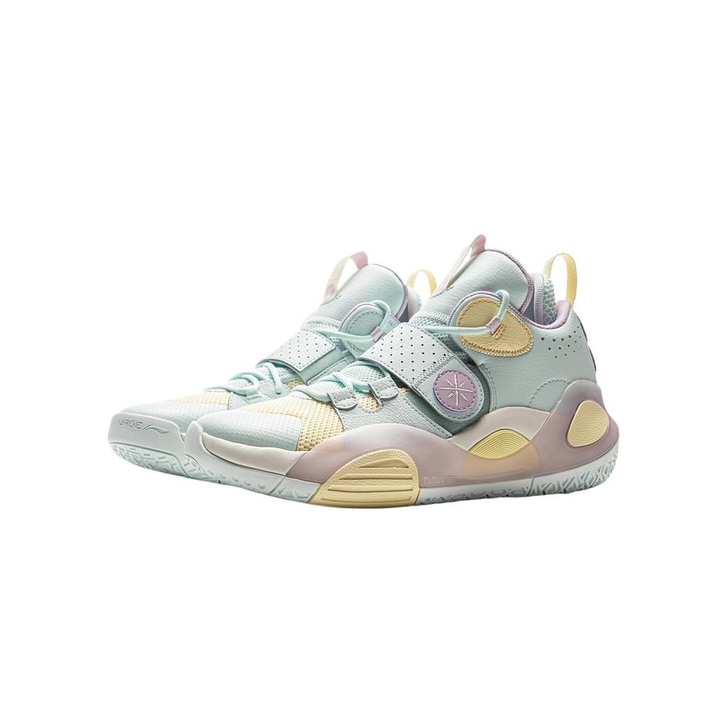 Баскетбольные кроссовки Li Ning All City 8 Мужские кроссовки Ледяной-голубой Мелок-желтый YKBS114-17