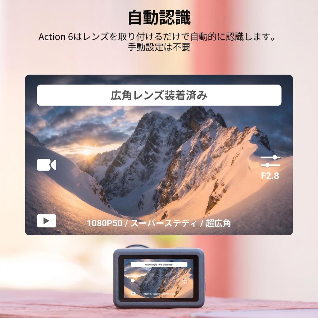 Объектив NEEWER для Osmo Action 3 Элементы в 3 Поле зрения HD Оптический Аксессуар для Спортивной Камеры Широкоугольный 6, Группы, Угол обзора 180°, Многослойное покрытие