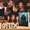 Halloween Advent Calendar 24 Days Countdown To Halloween Decoration 24 Pcs Scary Doll Collectible Figures Gifts for Kids Teens Adults