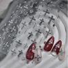 NailStore Cross 3D Тисневанная Наклейка для Ногтей 623 1 Лист