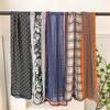 Long Silk Scarf, High-end Sense, Fashionable Atmosphere, Thin Plaid Scarf, Neck Scarf, Fashionable Waist Belt.